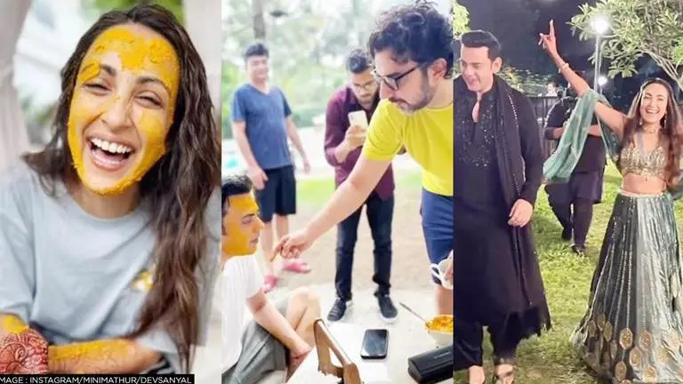 Cyrus Sahukar to tie the knot with Vaishali Malahara, pre-wedding festivities begin Cyrus Sahukar wedding, Vaishali Malahara, Cyrus-Vaishali wedding, Cyrus Sahukar mehendi, Samir Kochhar