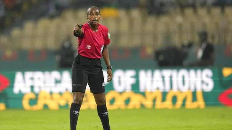 Meet salima mukansanga, the first african female referee to officiate in a fifa world cup