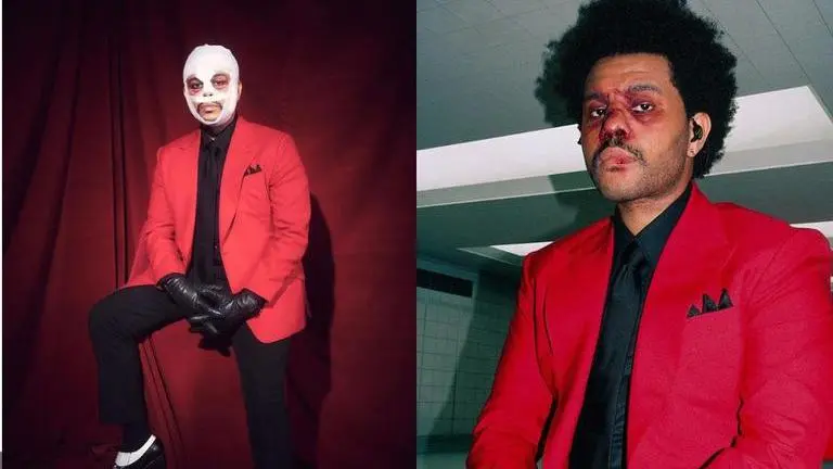 The Weeknd reveals significance of bandaging full face ahead of Super Bowl 2021 show the weeknd