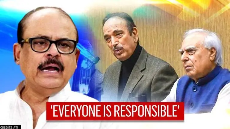 Tariq Anwar concurs with Ghulam Nabi Azad, says 'entire Congress responsible for downfall' Congress
