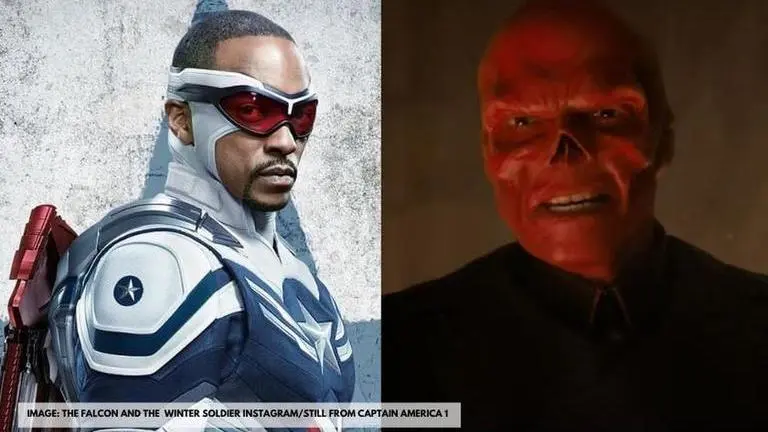 'Captain America 4' may see Anthony Mackie's Cap fight Red Skull's daughter IMAGE: THE FALCON AND THE WINTER SOLDIER INSTAGRAM/A STILL FROM CAPTAIN AMERICA 1