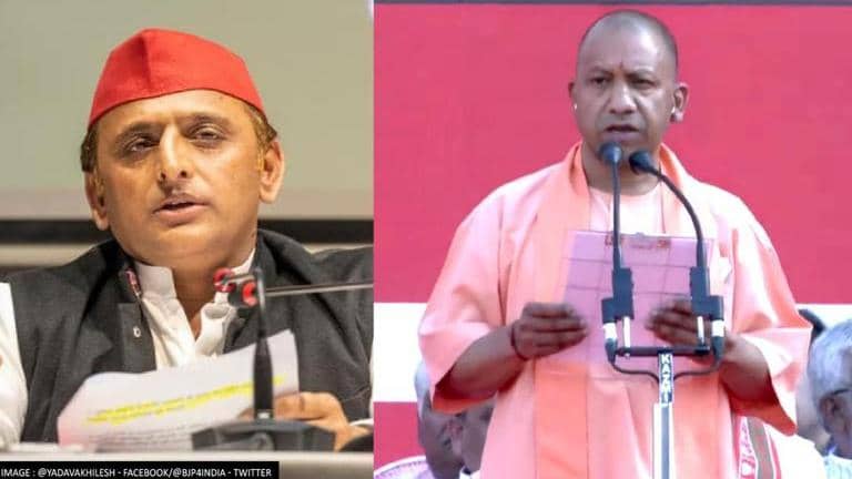Akhilesh Yadav takes a dig at UP CM Yogi Adityanath for taking oath at ...