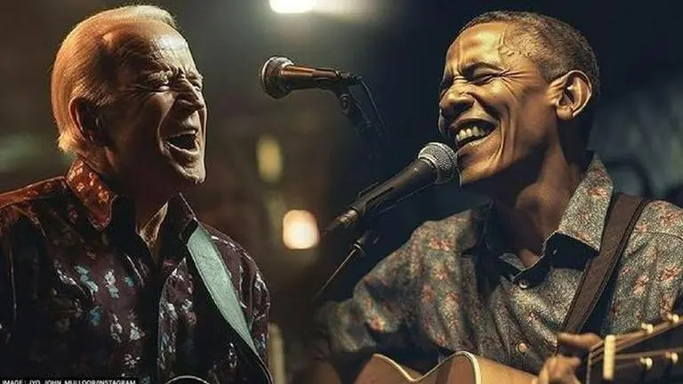 AI turns world leaders into 'rockstars', pictures go viral Representative Image