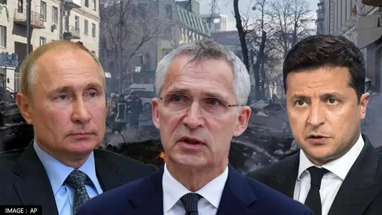 Moscow claims NATO has been defeated in its aim of 'turning Ukraine into anti-Russia' Ukraine war