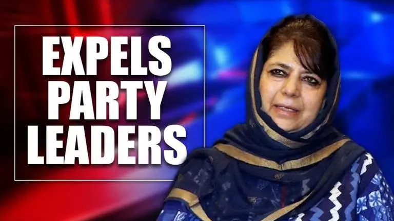 PDP expels 8 party leaders for supporting abrogation of Article 370, meeting intl envoys PDP