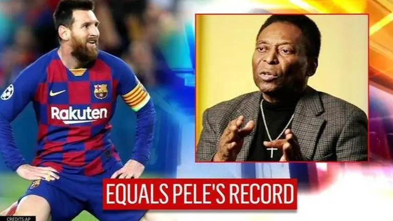 Lionel Messi equals THIS unique record of legendary Pele during Barcelona-Valencia clash Lionel Messi
