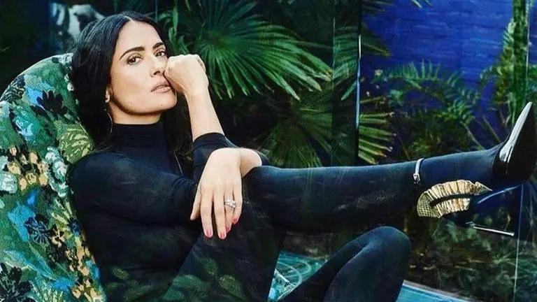 Salma Hayek's beauty routine is the secret to her youthful skin at 53 salma hayek