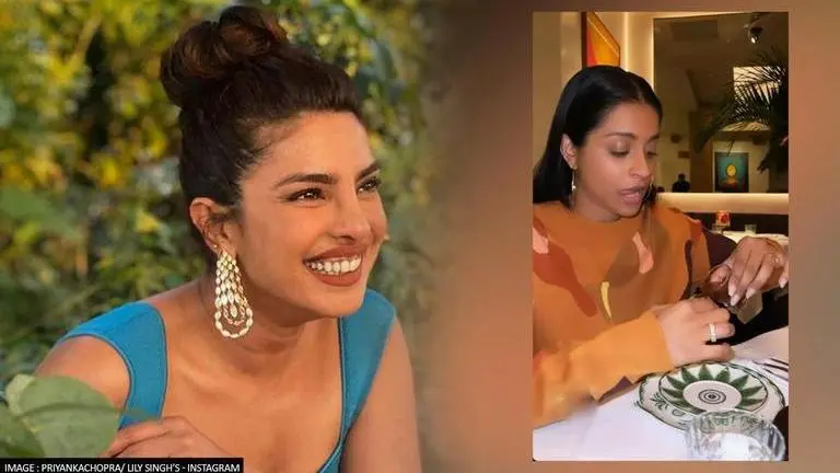 lily singh, Priyanka Chopra