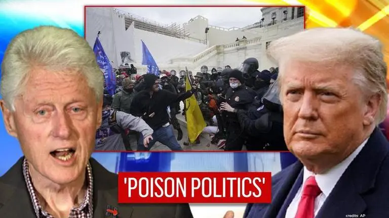 Bill Clinton says unprecedented assault on US Capitol fueled by Trump's 'poison politics' Bill Clinton