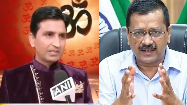 Kejriwal once said he would become CM or '1st PM of independent Khalistan': Kumar Vishwas Kumar Vishwas, Arvind Kejriwal