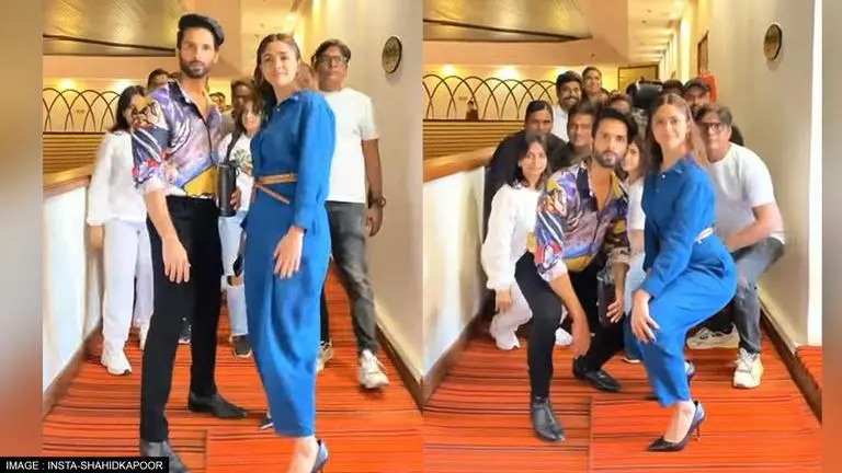 Amid 'Jersey' promotions, Shahid Kapoor & Mrunal Thakur accept Beyonce's drop challenge jersey