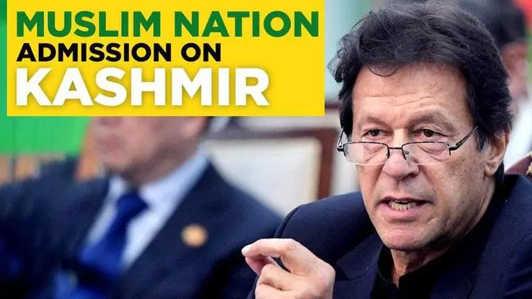 Imran Khan admits 'no Muslim nation with Pakistan' on Kashmir issue Imran Khan