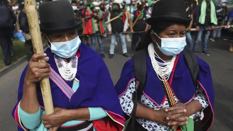 Indigenous groups demand meeting with Colombia's president