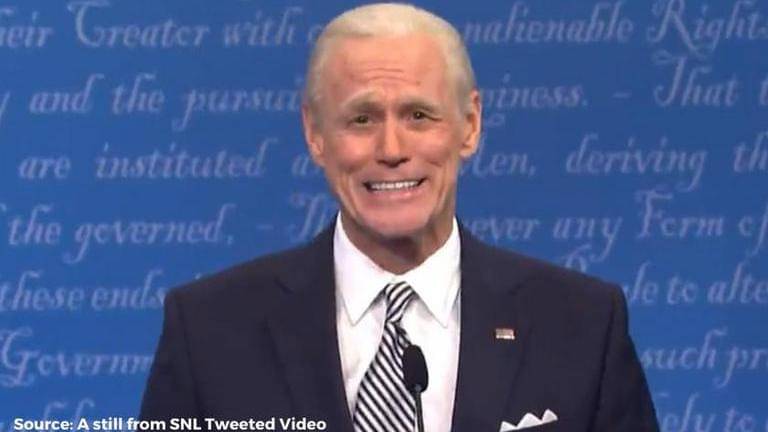 Jim Carrey surprises fans with his SNL skit as Joe Biden while Alec ...