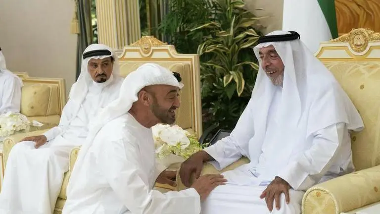 Abu Dhabi crown prince leads funeral of UAE ruler