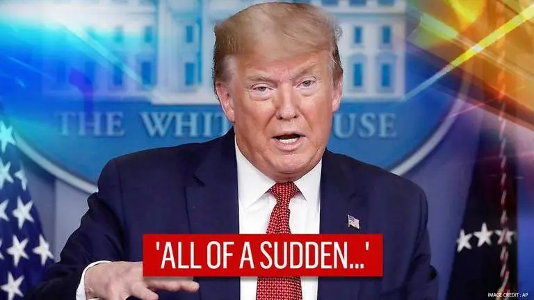 Trump alleges his votes started 'miraculously disappearing' on election night