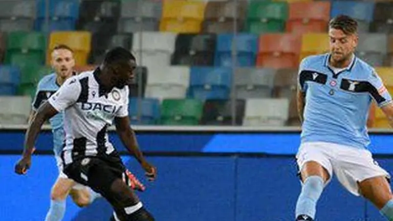Udinese draw 0-0 with Lazio in the Italian Serie A