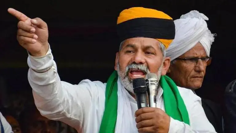 Rakesh Tikait calls for nation-wide movement against bill for privatisation of banks Rakesh Tikait