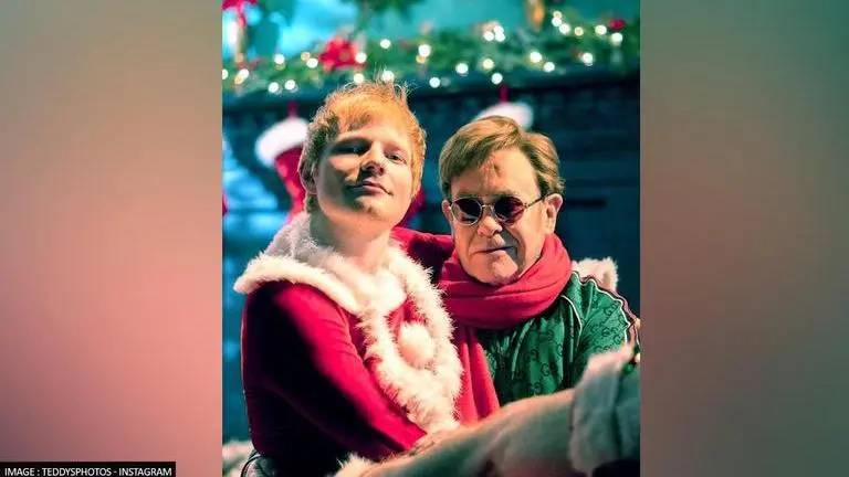 Ed Sheeran recalls how he 'almost killed' Elton John on 'Merry Christmas' sets Ed Sheeran