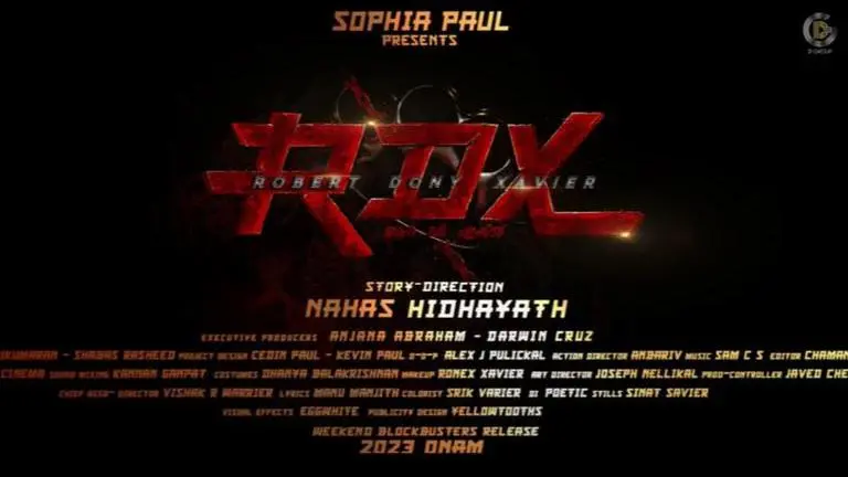 RDX Teaser: Shane Nigam, Antony Varghese, Neeraj Madhav starrer promises non stop thrills RDX tease