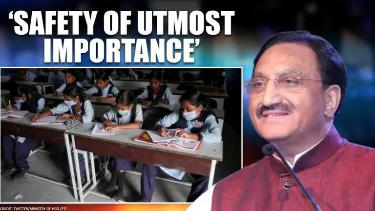 'Centre to take a call on reopening of educational institutions on April 14': HRD Minister HRD Minister