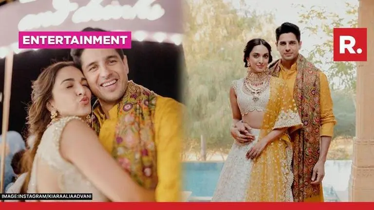 Kiara Advani-Sidharth Malhotra drop pics from mehendi ceremony: 'Pyaar ka rang chada hain' Sidharth Malhotra-Kiara Advani