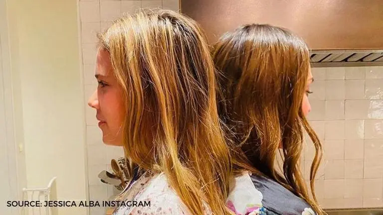 Jessica Alba breaks into tears after realising daughter Honor is taller than her Jessica Alba