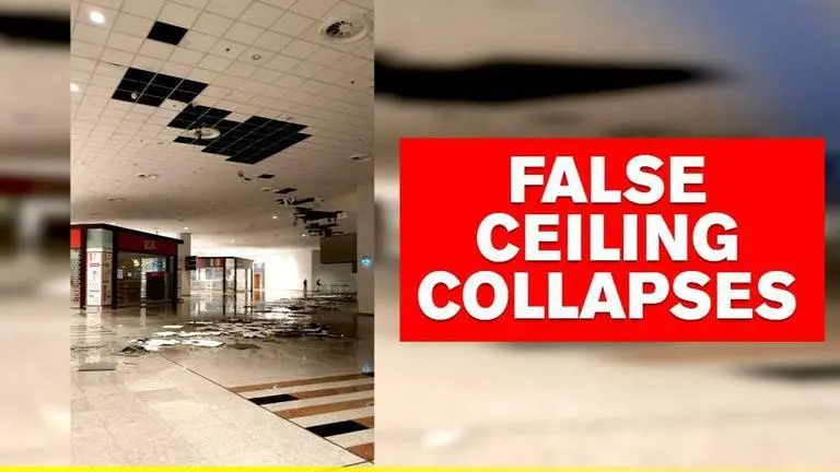 Pakistan: Islamabad International Airport's false ceiling collapses due to heavy rain Pakistan