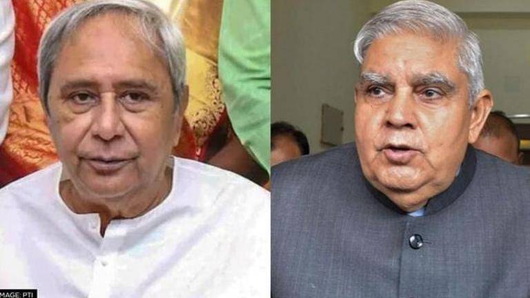 Vice presidential elections: naveen patnaik's bjd announces support for jagdeep dhankhar