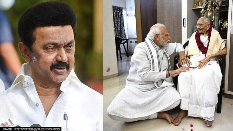 Tamil Nadu CM MK Stalin conveys best wishes to PM Modi & his mother on ...