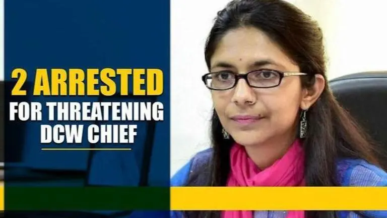 Delhi Police arrest 2 for issuing threats to DCW chief Swati Maliwal Delhi