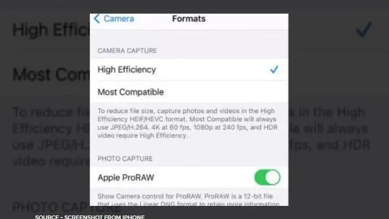 what is apple proraw