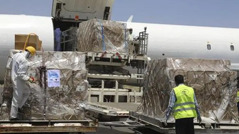 Aid shipments land in Yemen amid UN funding cuts