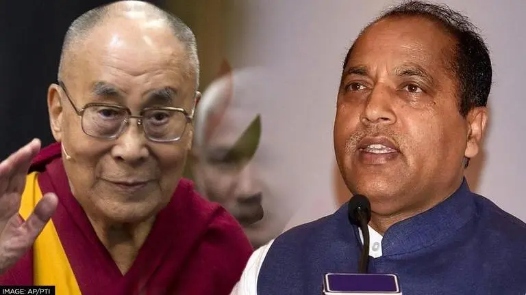 Himachal CM Jai Ram Thakur wishes Dalai Lama on his 87th birthday Himachal CM Jai Ram Thakur wishes Dalai Lama on his 87th birthday