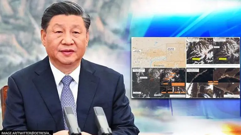Satellite images show China building multiple villages encroaching Bhutan China