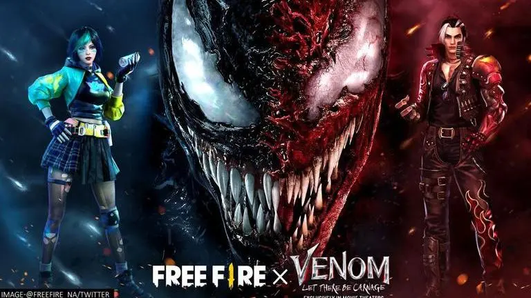 Free Fire x Venom: Let There Be Carnage crossover announced; Check release & event details Free Fire