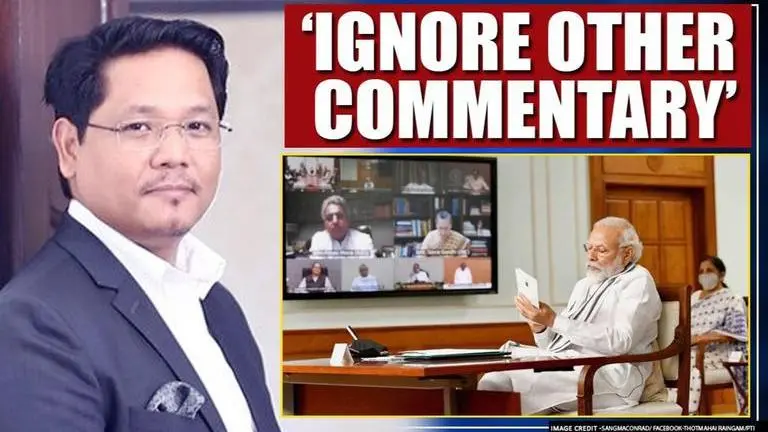 Meghalaya CM Sangma dismisses Opposition's 'commentary' on PM Modi's India-China statement Meghalaya