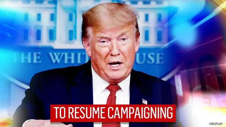 Trump to hold campaign rally in Florida on Oct 10, doctor says he can resume public events Trump