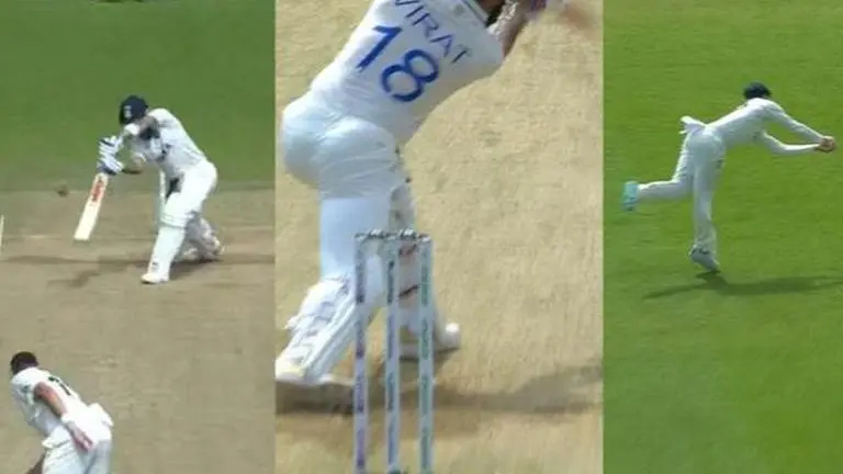 WTC 2023: Steve Smith grabs a stunner to dismiss in form Virat Kohli | WATCH VIDEO WTC 2023, IND vs AUS, Virat Kohli