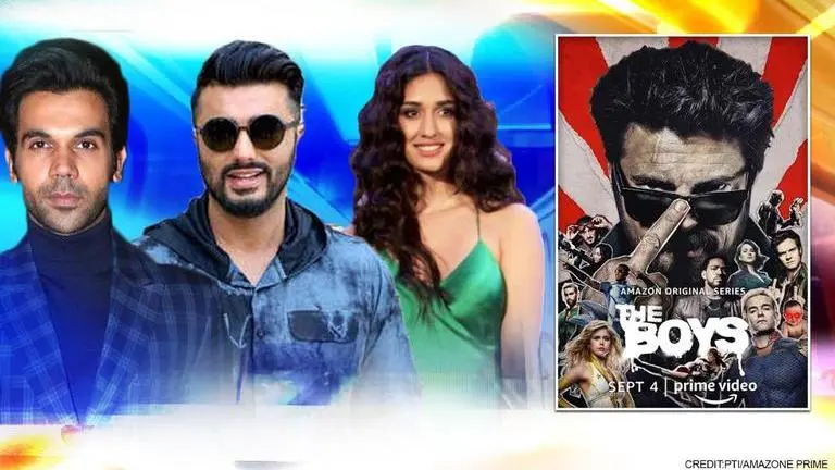 Rajkummar Rao, Arjun Kapoor and Disha Patani dub for Hindi version of ‘The Boys’ series Rajkummar Rao, Arjun Kapoor and Disha Patani dub for Hindi version of ‘The Boys’ series