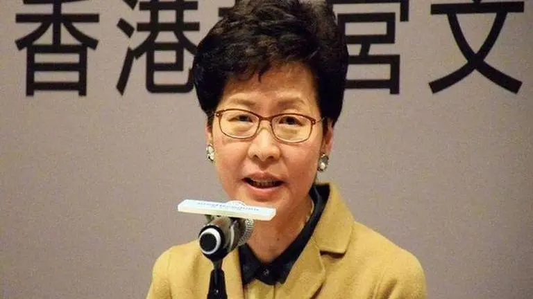 Hong Kong leader Lam says locals arrested at seas will be dealt by Mainland China Hong Kong