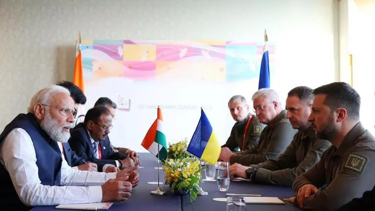Zelenskyy holds bilateral talks with PM Modi, invites India to join Ukraine peace formula Zelenskyy