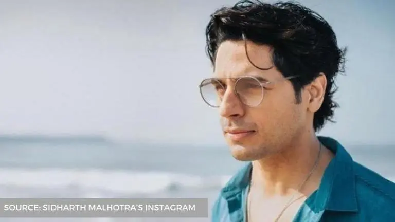 Sidharth Malhotra reveals his new neck tattoo in monochrome pic, fans pour love Image Credits: Sidharth Malhotra's Instagram