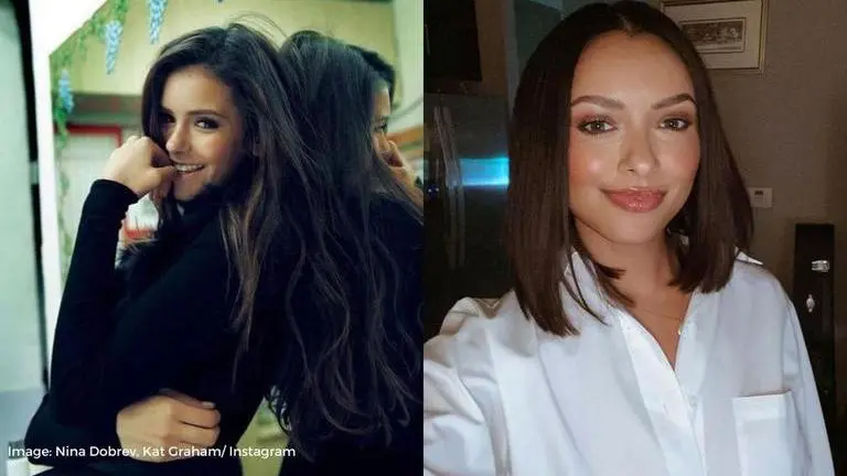 Nina Dobrev shares selfie with 'The Vampire Diaries' co-star Kat Graham, fans are elated Nina Dobrev, Kat Graham