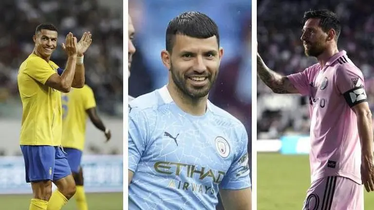 Aguero reveals exact reason why Leo did not reignite Messi vs Ronaldo rivalry in Arabia Sergio Aguero