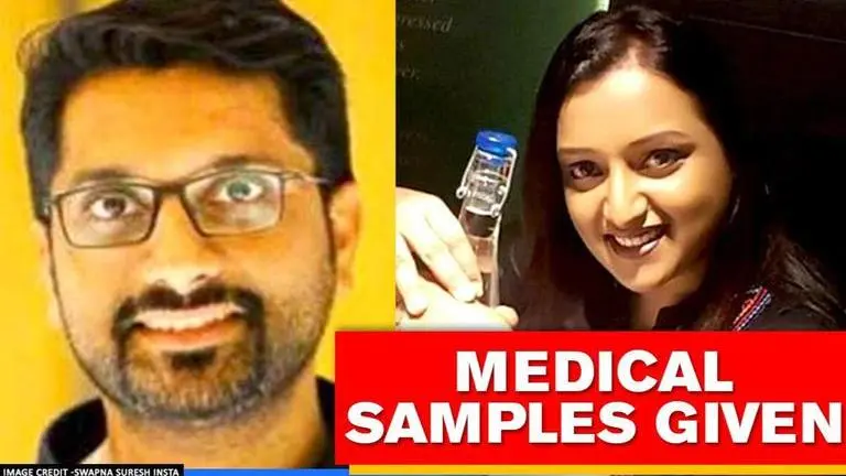 Kerala Gold smuggling case: Accused Sandeep Nair, Swapna Suresh at NIA's office Kerala Gold smuggling