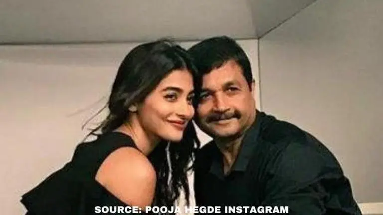 Pooja Hegde reveals what she wants to inherit from her father on Father's Day Pooja Hegde and her father