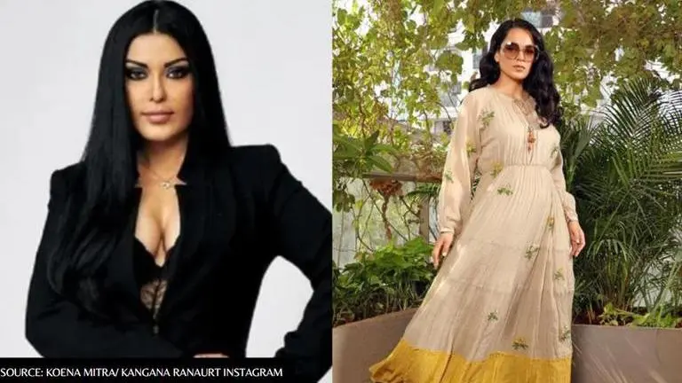 Koena Mitra comes out in support of Kangana Ranaut, alleges that there is 'Goondagardi' koena mitra
