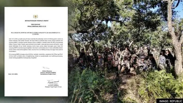 Manipur ambush: PLA, MNPF claim responsibility for attack on martyred Assam Rifles' CO Manipur ambush