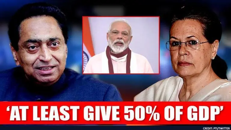 MP Congress slams PM Modi's Rs 20 lakh crore Covid package, demands 'at least 50% of GDP' MP Congress